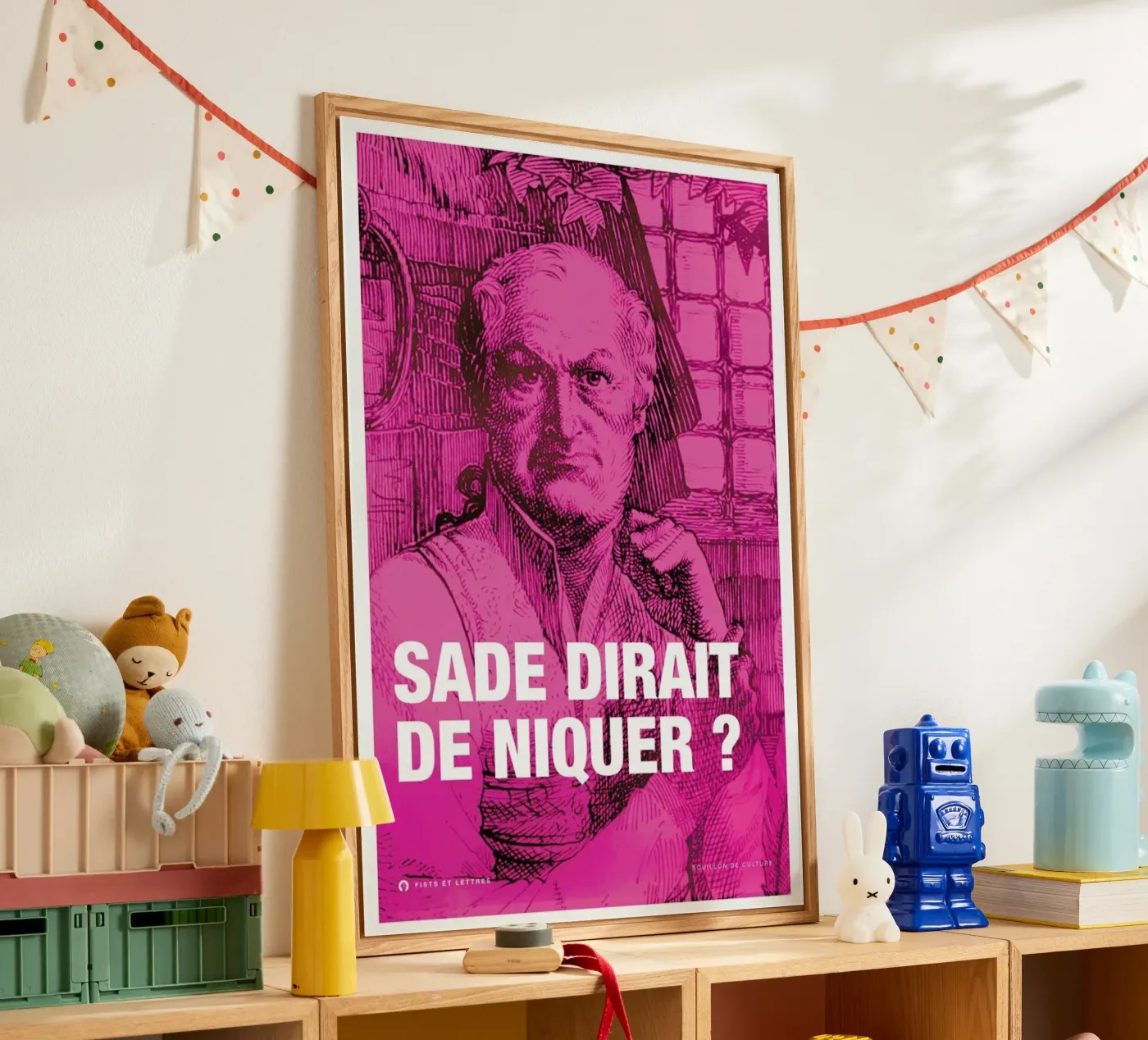 Sade plexiglass da Fists Et Lettres