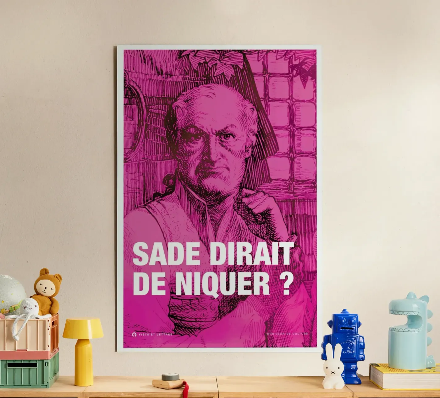 Sade forex plate by Fists Et Lettres
