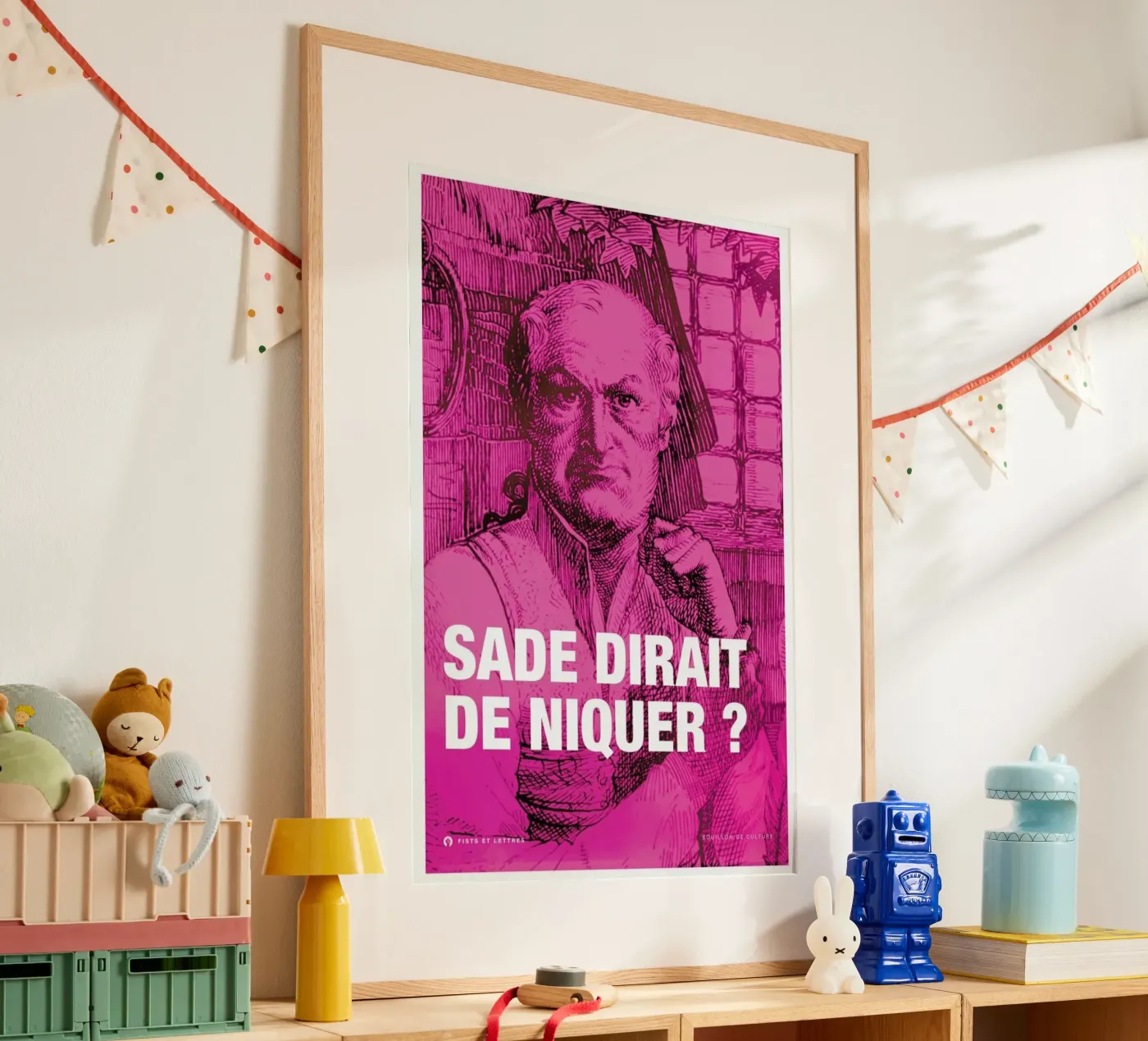 Sade poster da Fists Et Lettres
