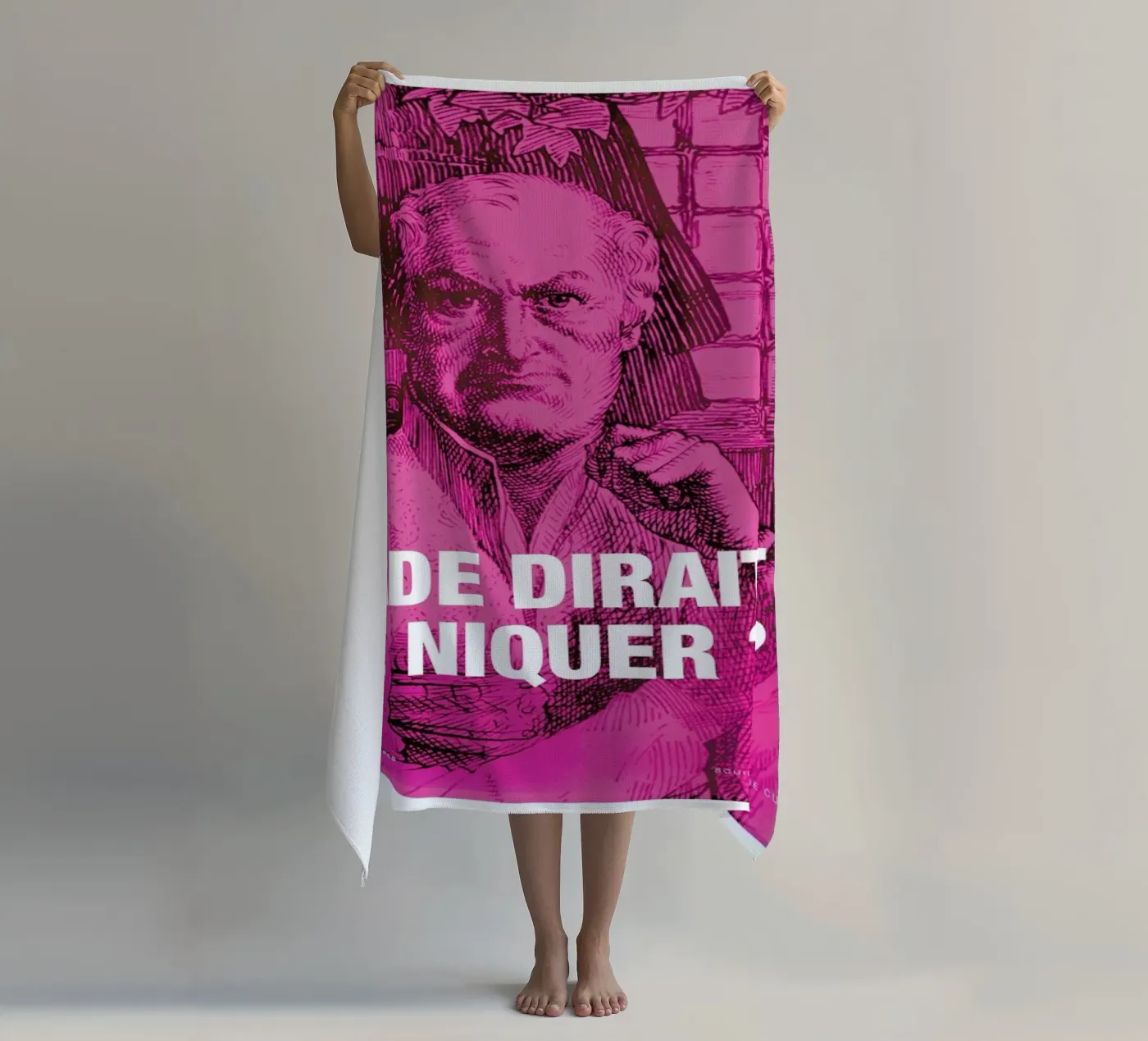Sade strandhanddoek van Fists Et Lettres