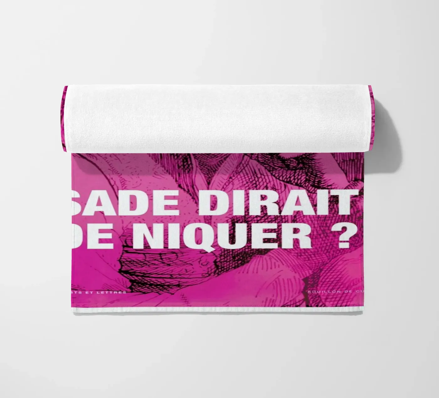 Sade strandhanddoek van Fists Et Lettres