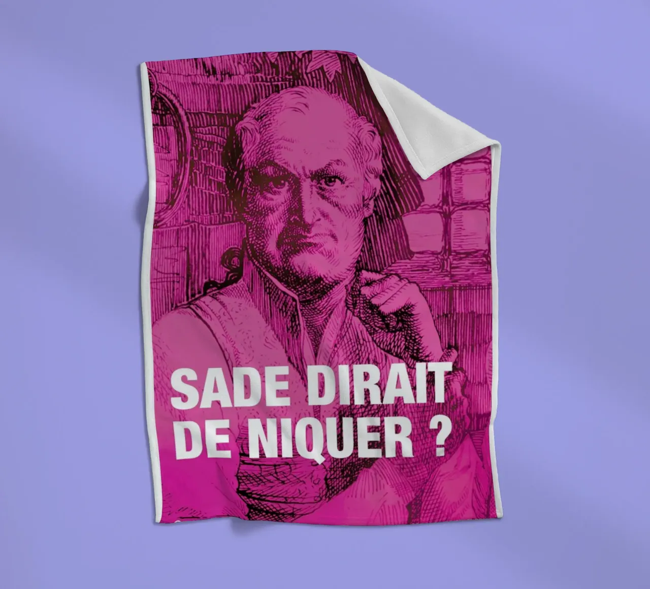 Sade fleecedeken van Fists Et Lettres