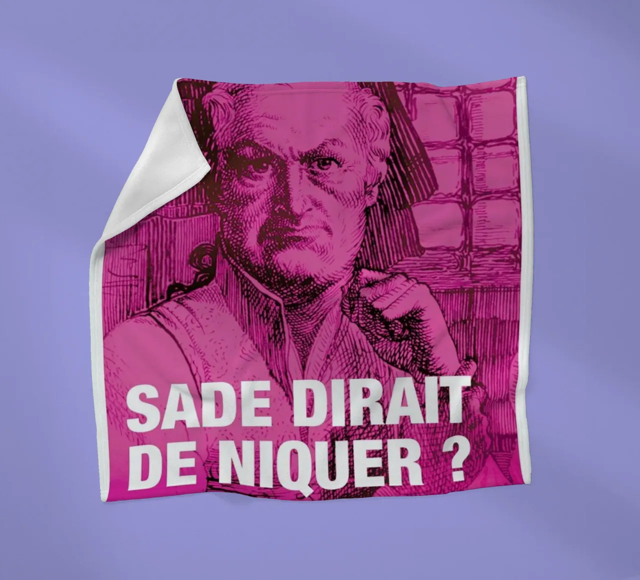 Sade fleecedeken van Fists Et Lettres