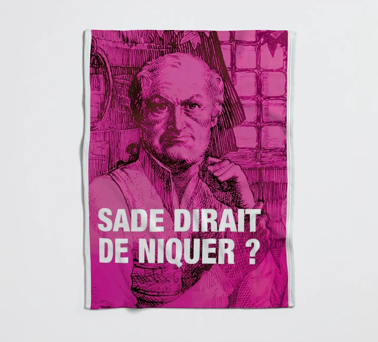 Sade fleecedeken van Fists Et Lettres