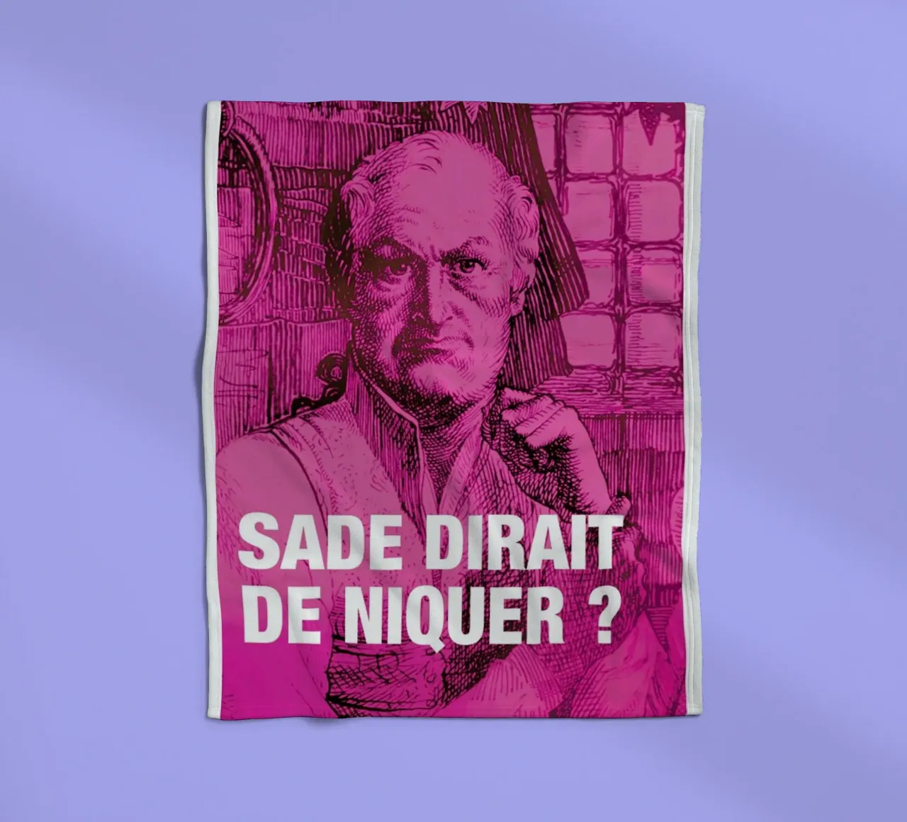 Sade fleecedeken van Fists Et Lettres