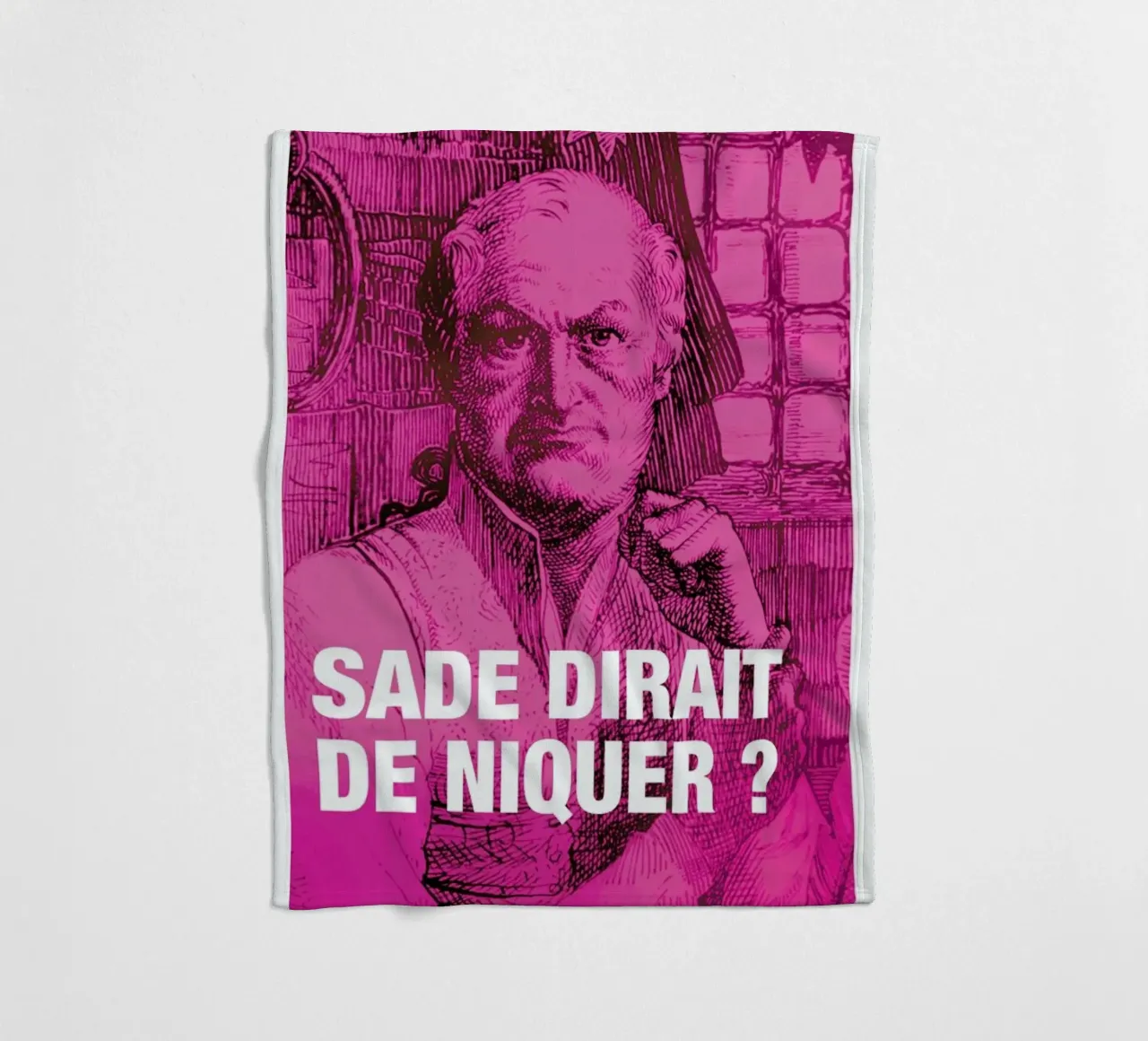 Sade fleecedeken van Fists Et Lettres