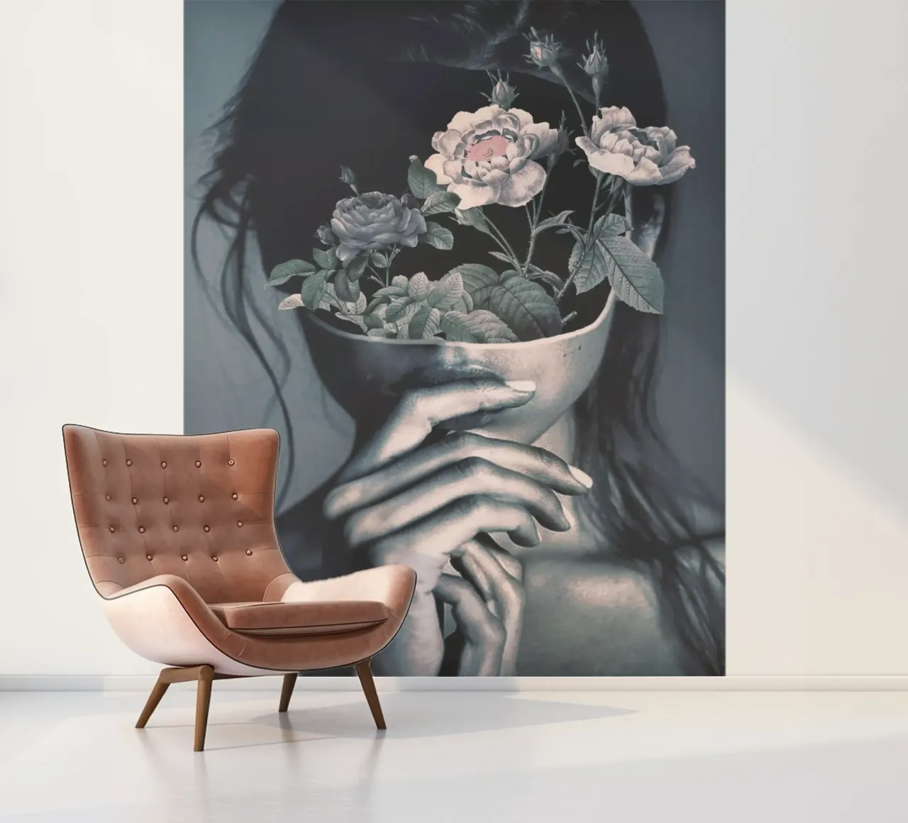 binnentuin fotobehang van dada22