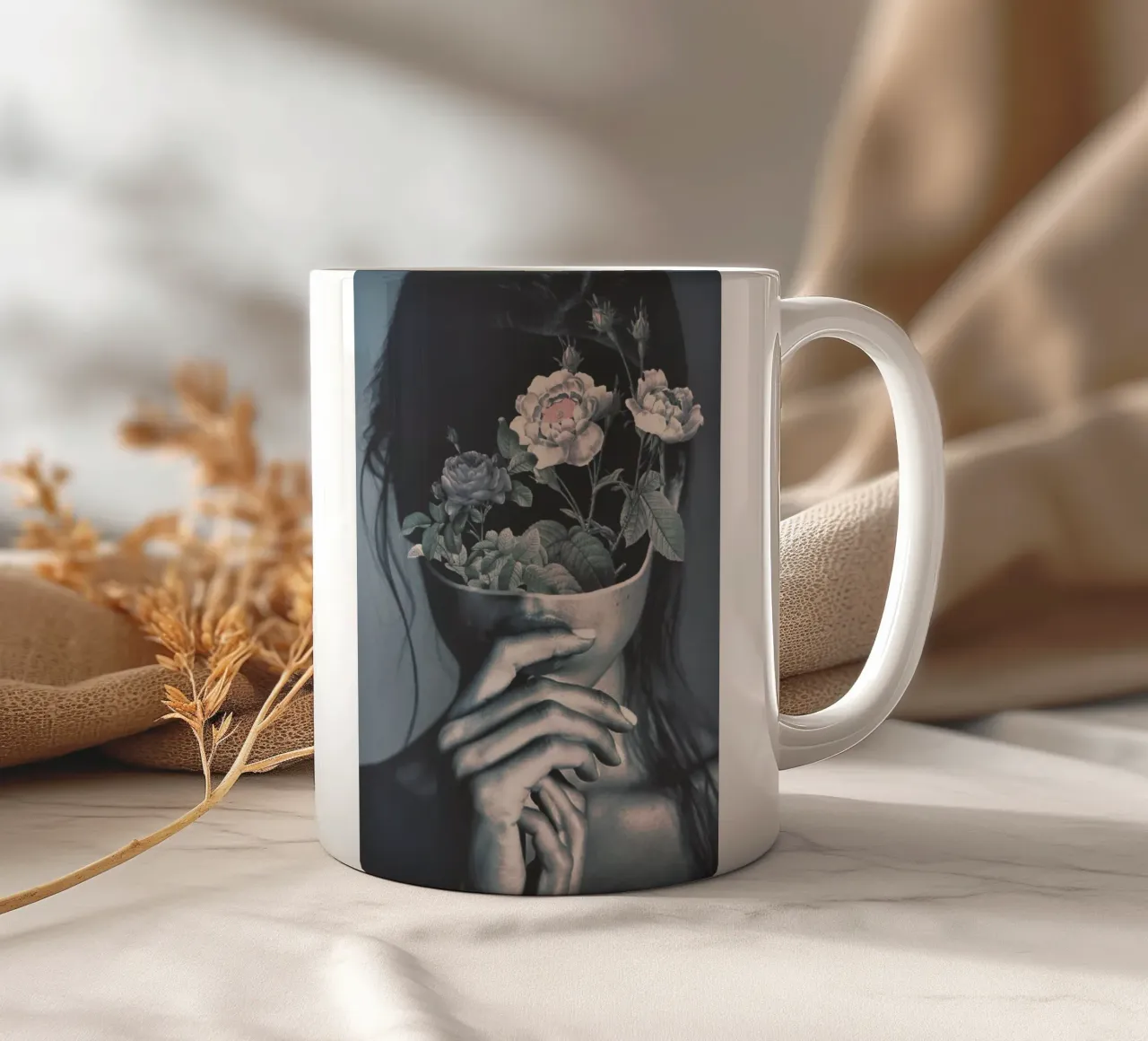 giardino interno tazza in ceramica da dada22