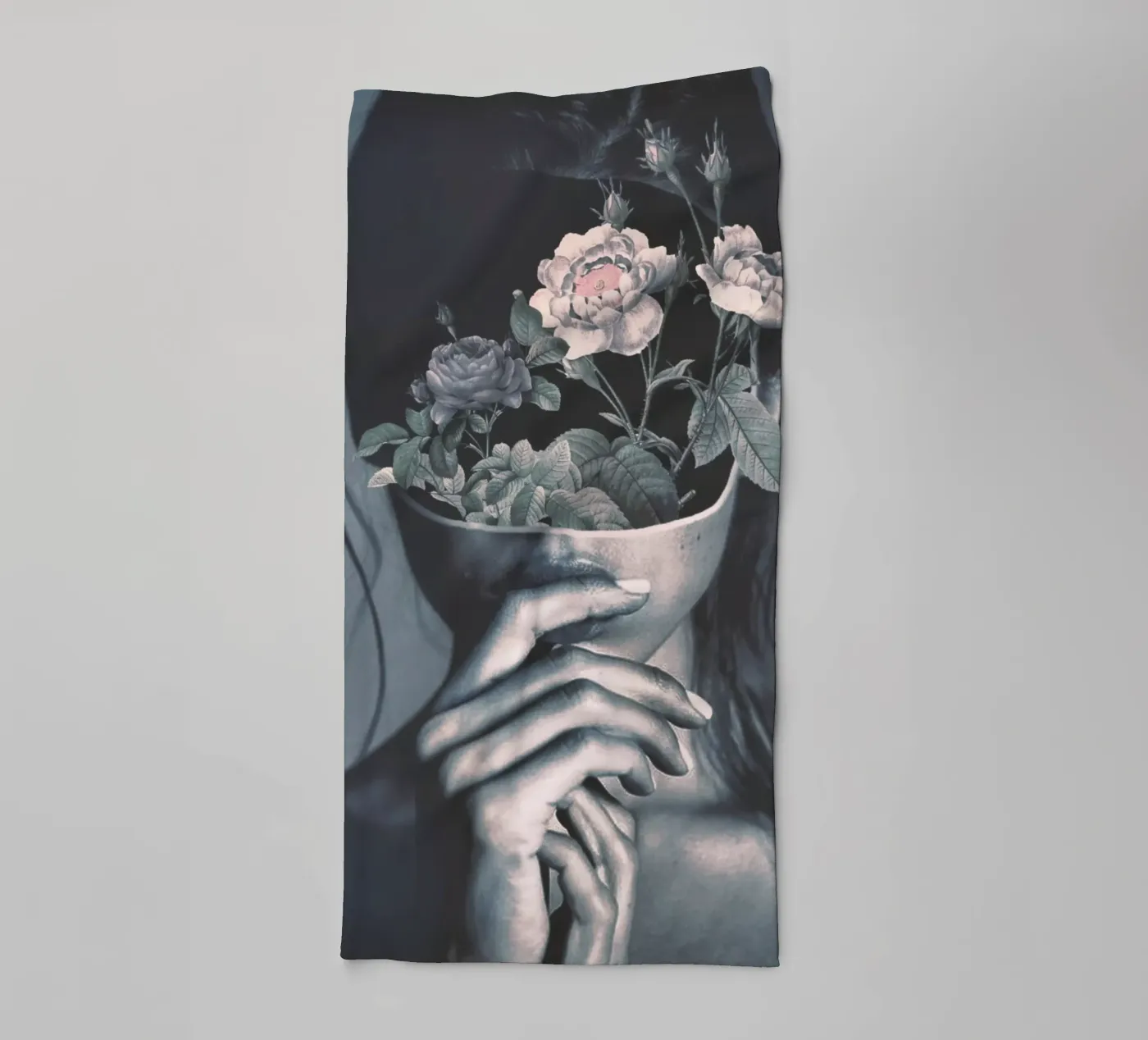 binnentuin badhanddoek van dada22