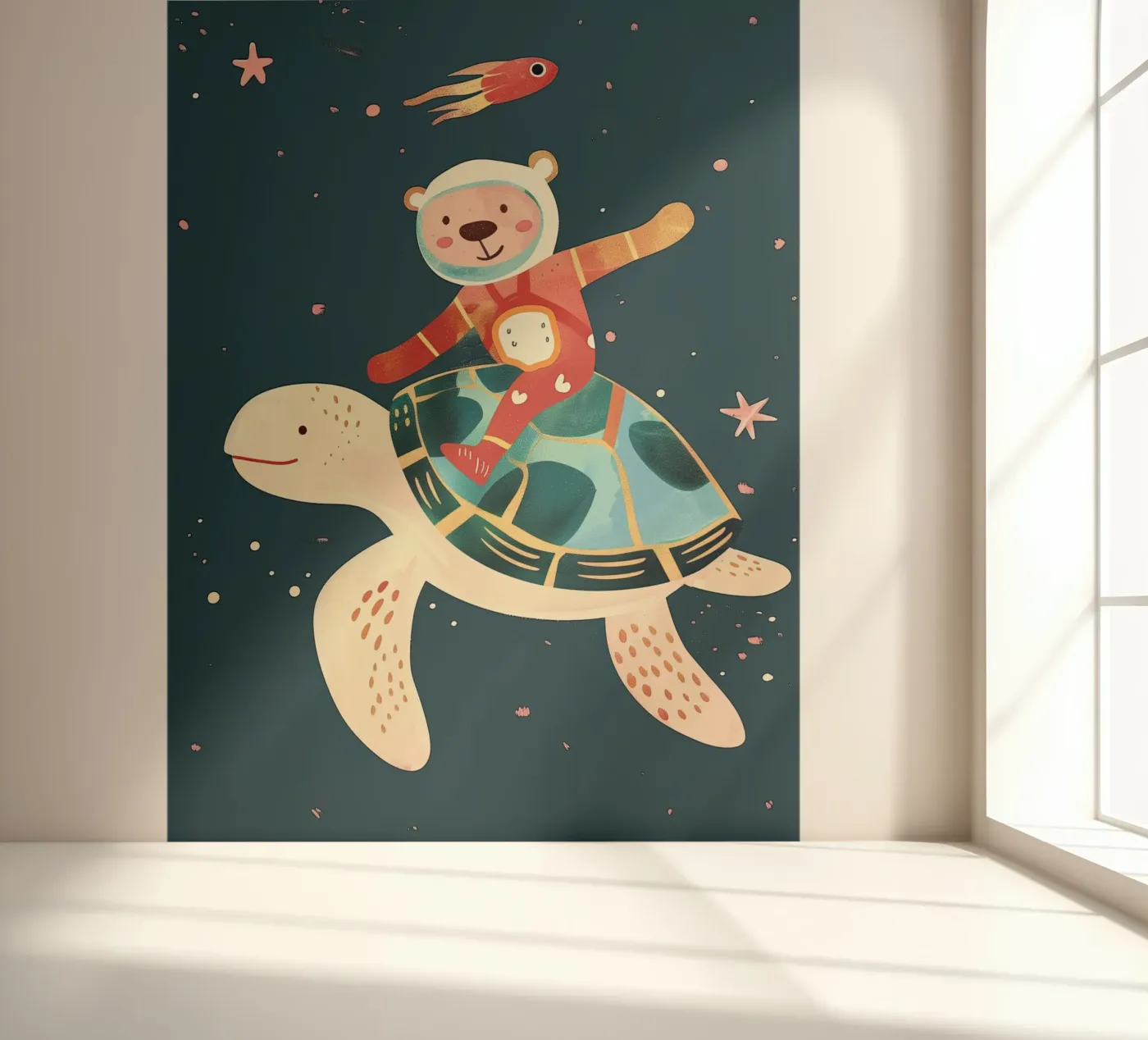 Space Explorer fotobehang van Lilo