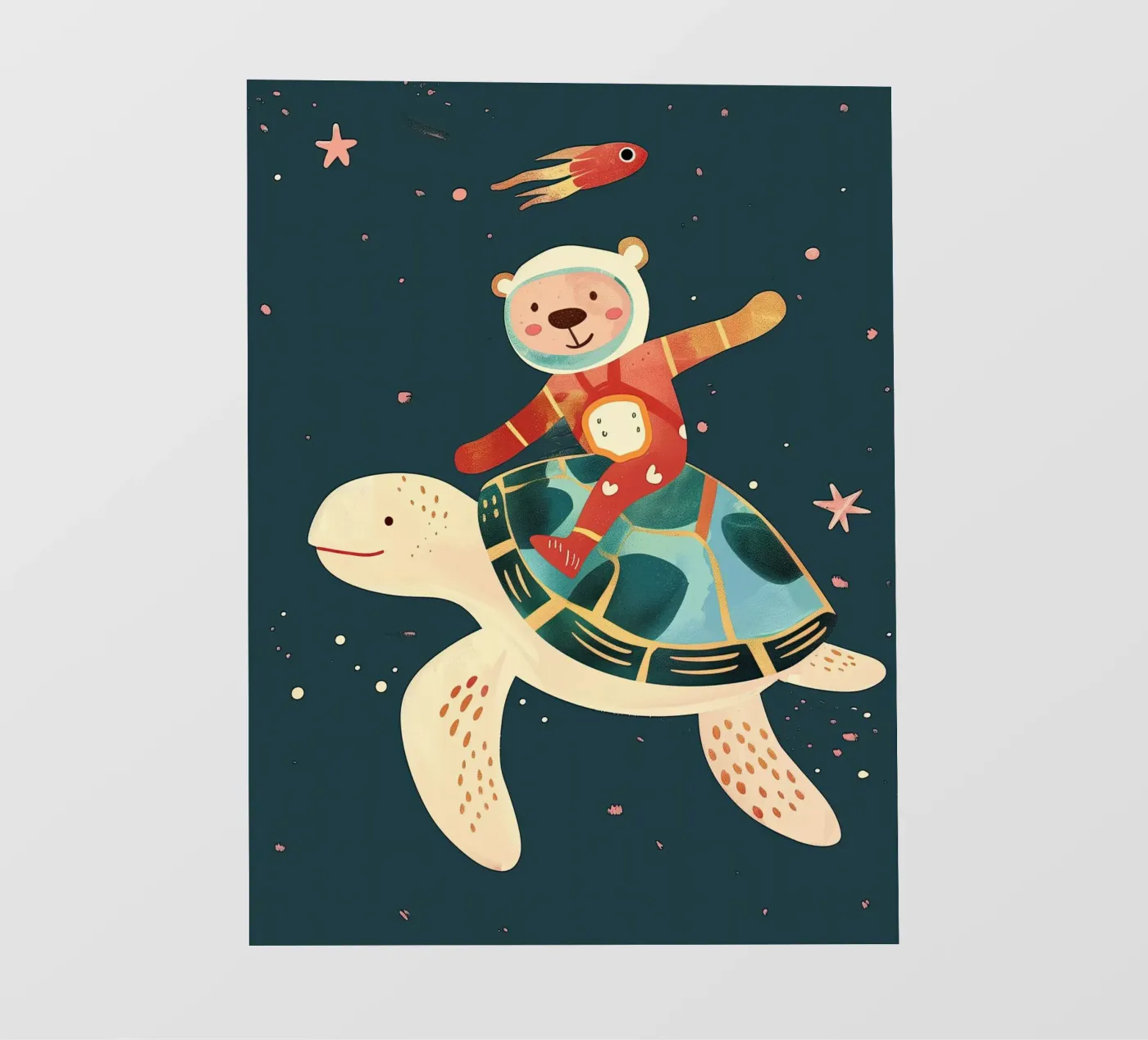 Space Explorer fotobehang van Lilo