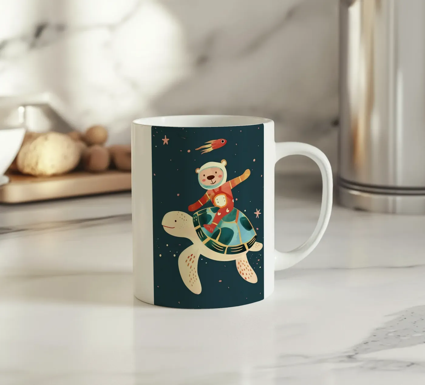 Space Explorer ceramic mug by Lilo