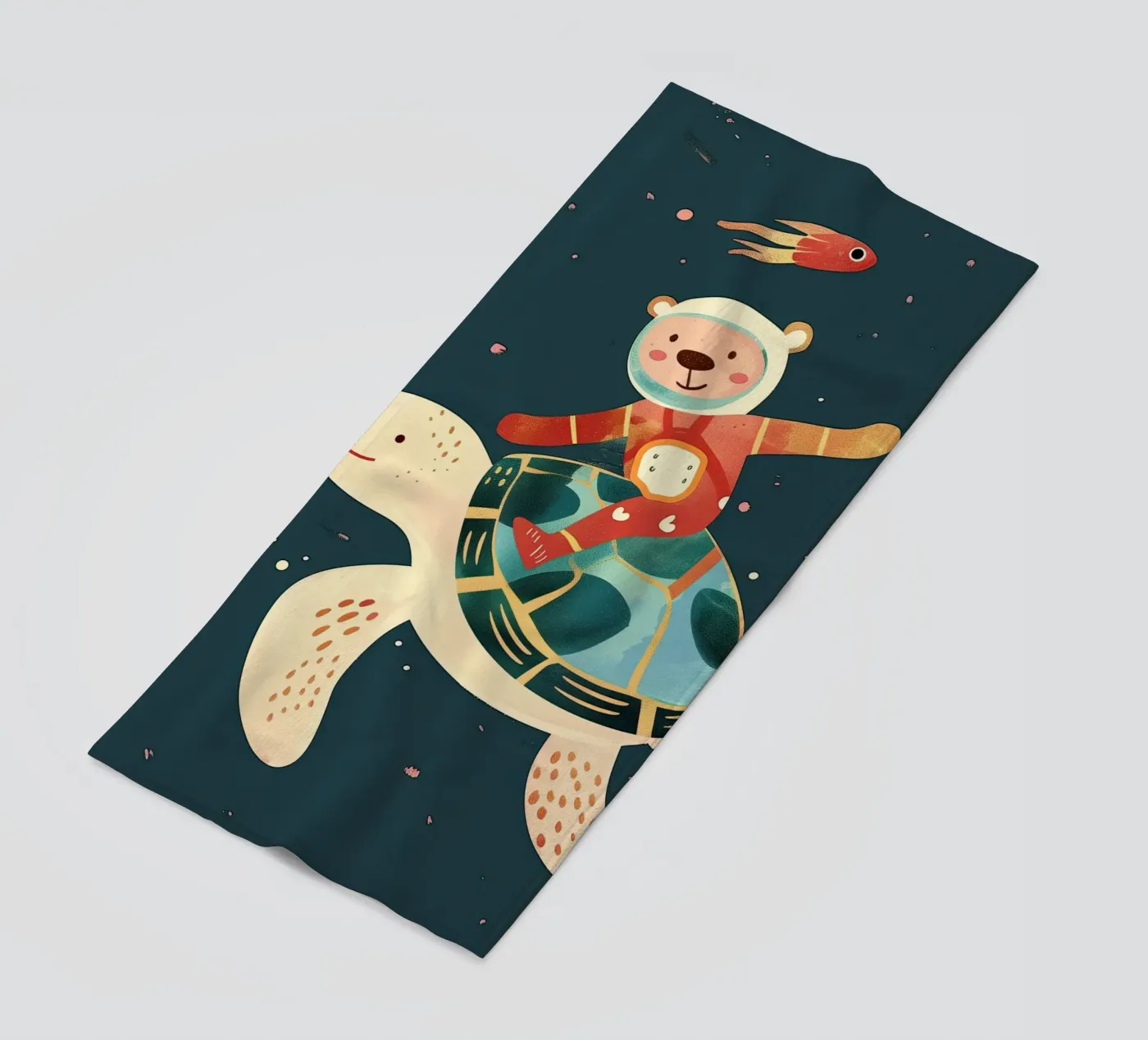 Space Explorer beach towel by Lilo
