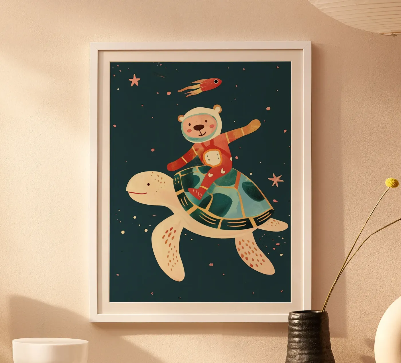 Space Explorer poster van Lilo