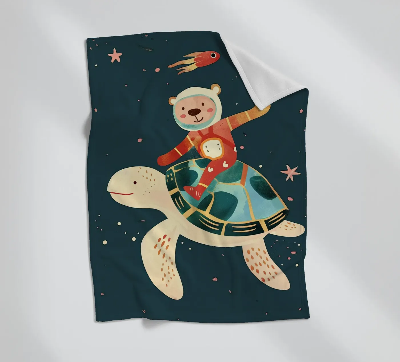 Space Explorer fleecedeken van Lilo