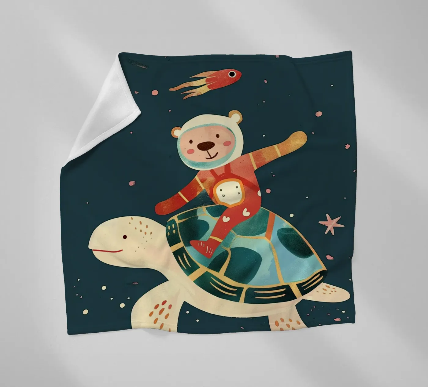 Space Explorer fleecedeken van Lilo