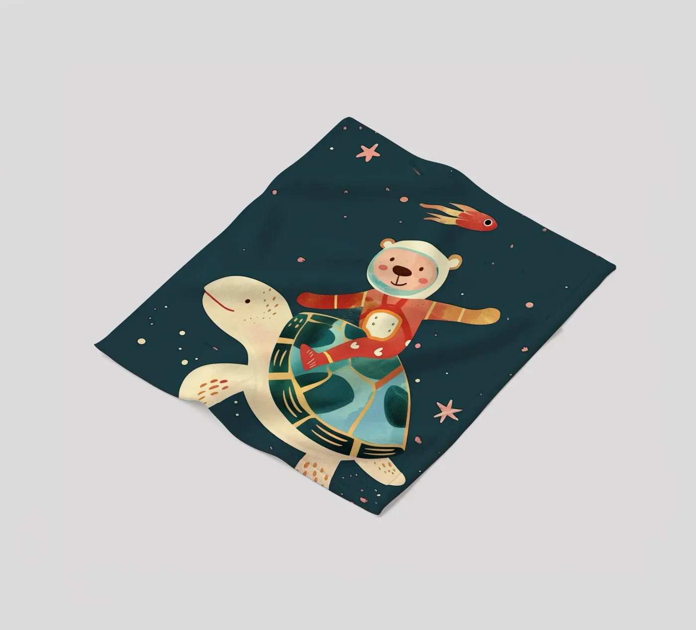 Space Explorer fleecedeken van Lilo
