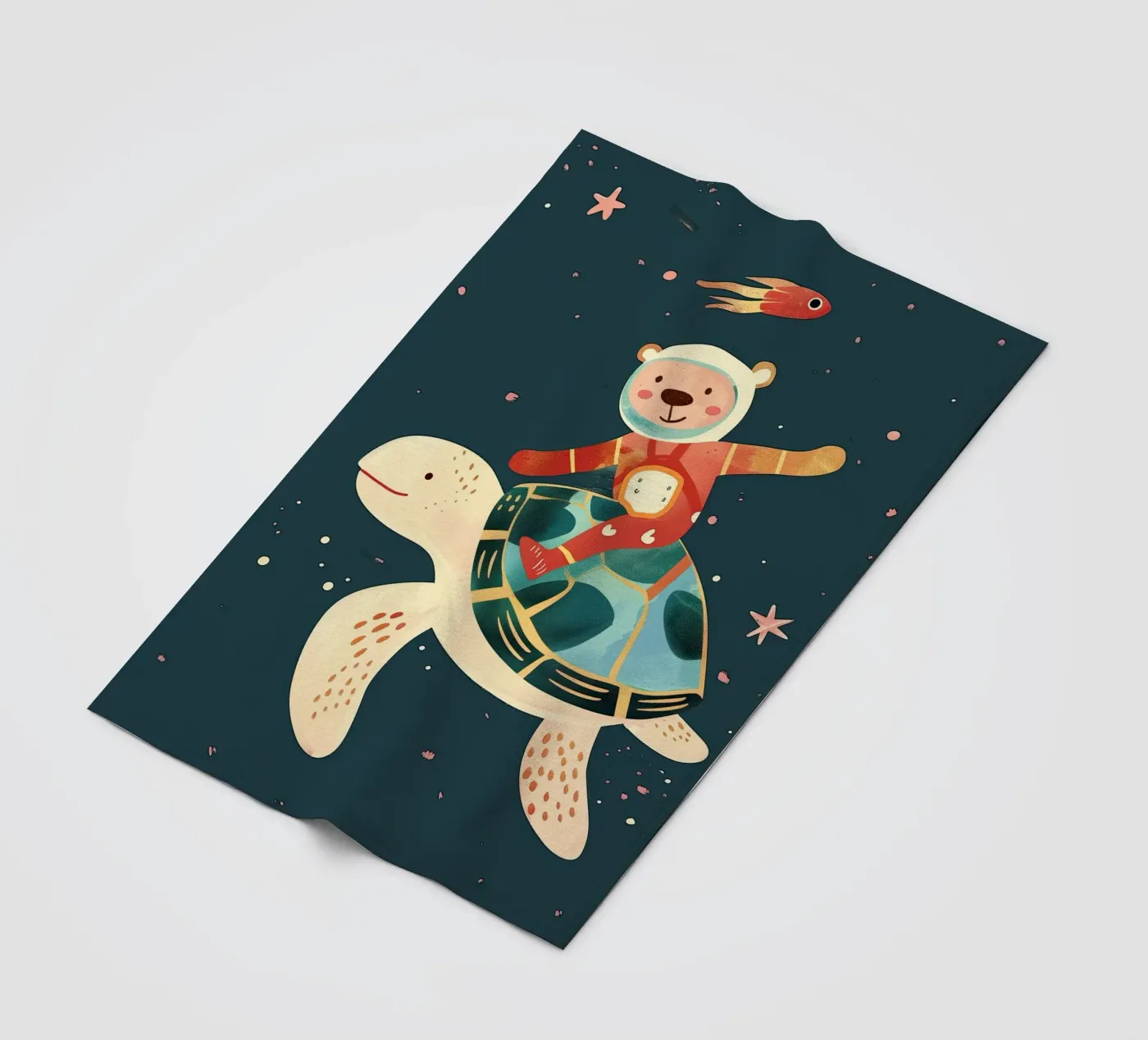 Space Explorer fleecedeken van Lilo
