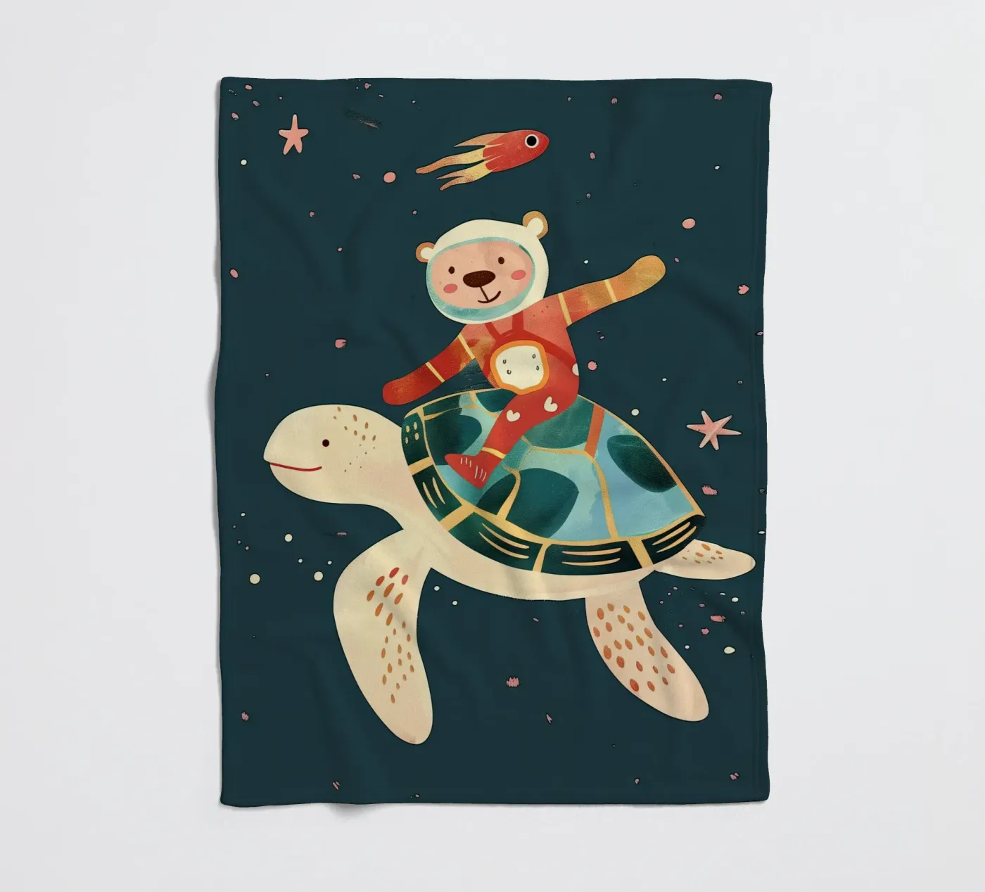 Space Explorer fleecedeken van Lilo