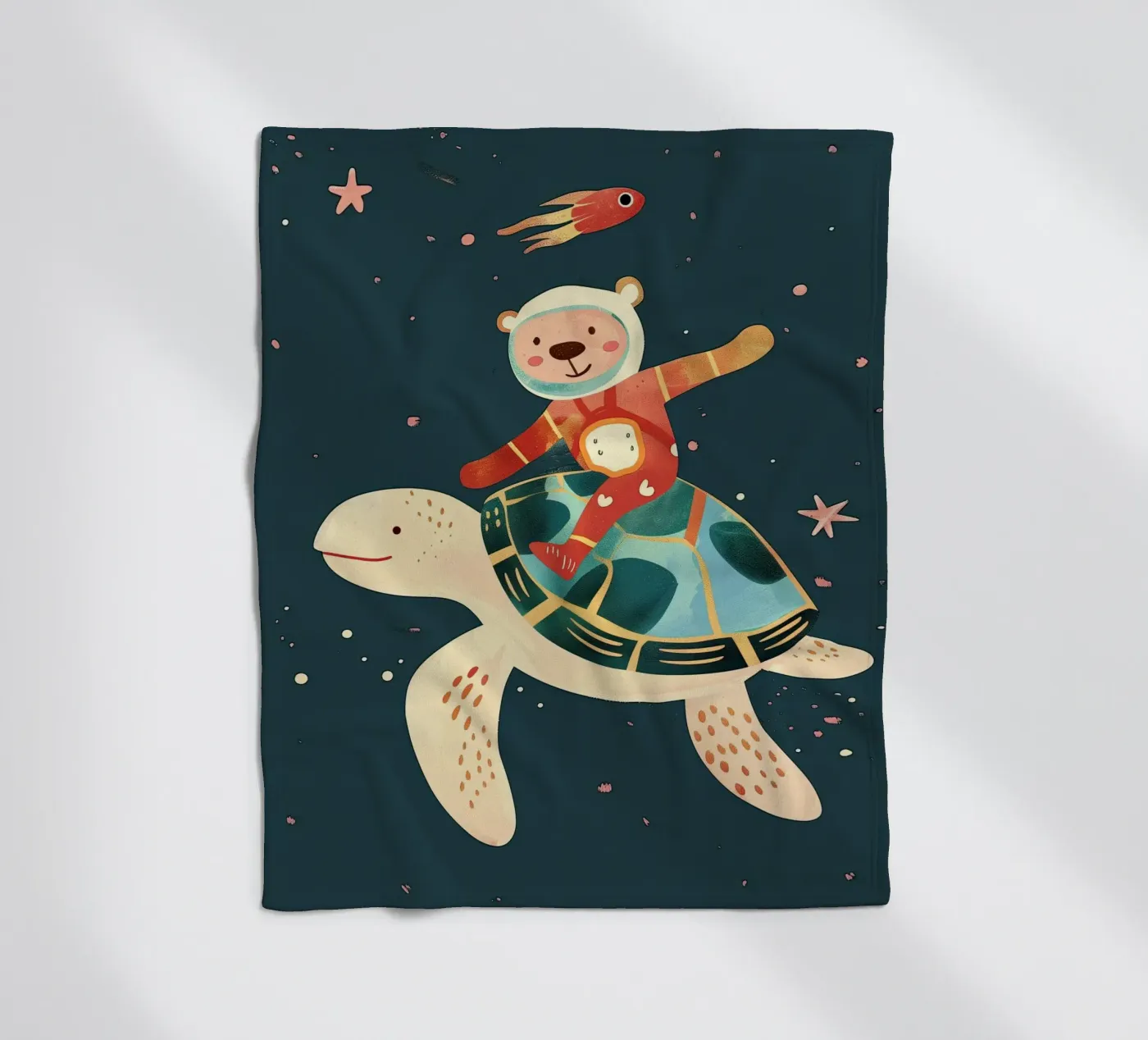 Space Explorer fleecedeken van Lilo