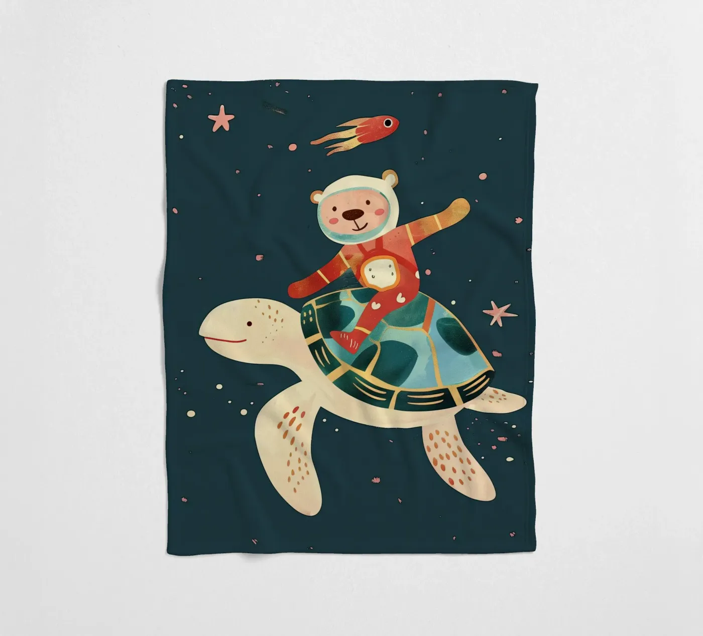 Space Explorer fleecedeken van Lilo