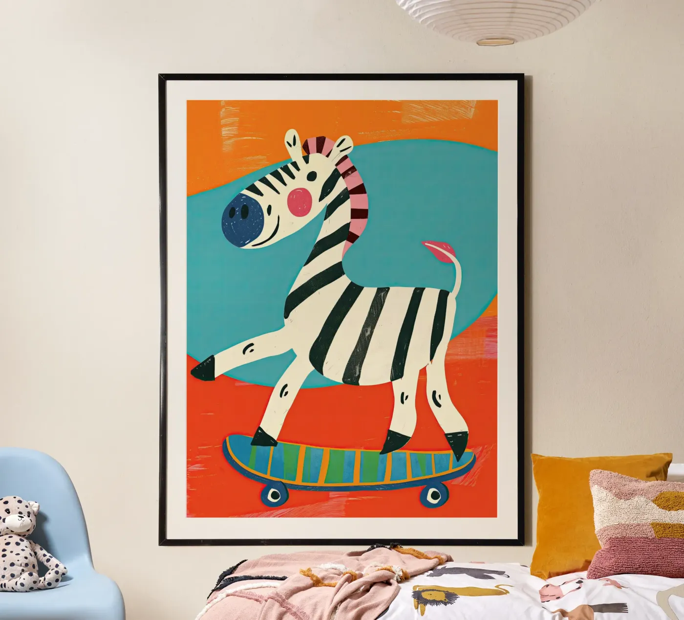 Zebra Zoom poster da Lilo