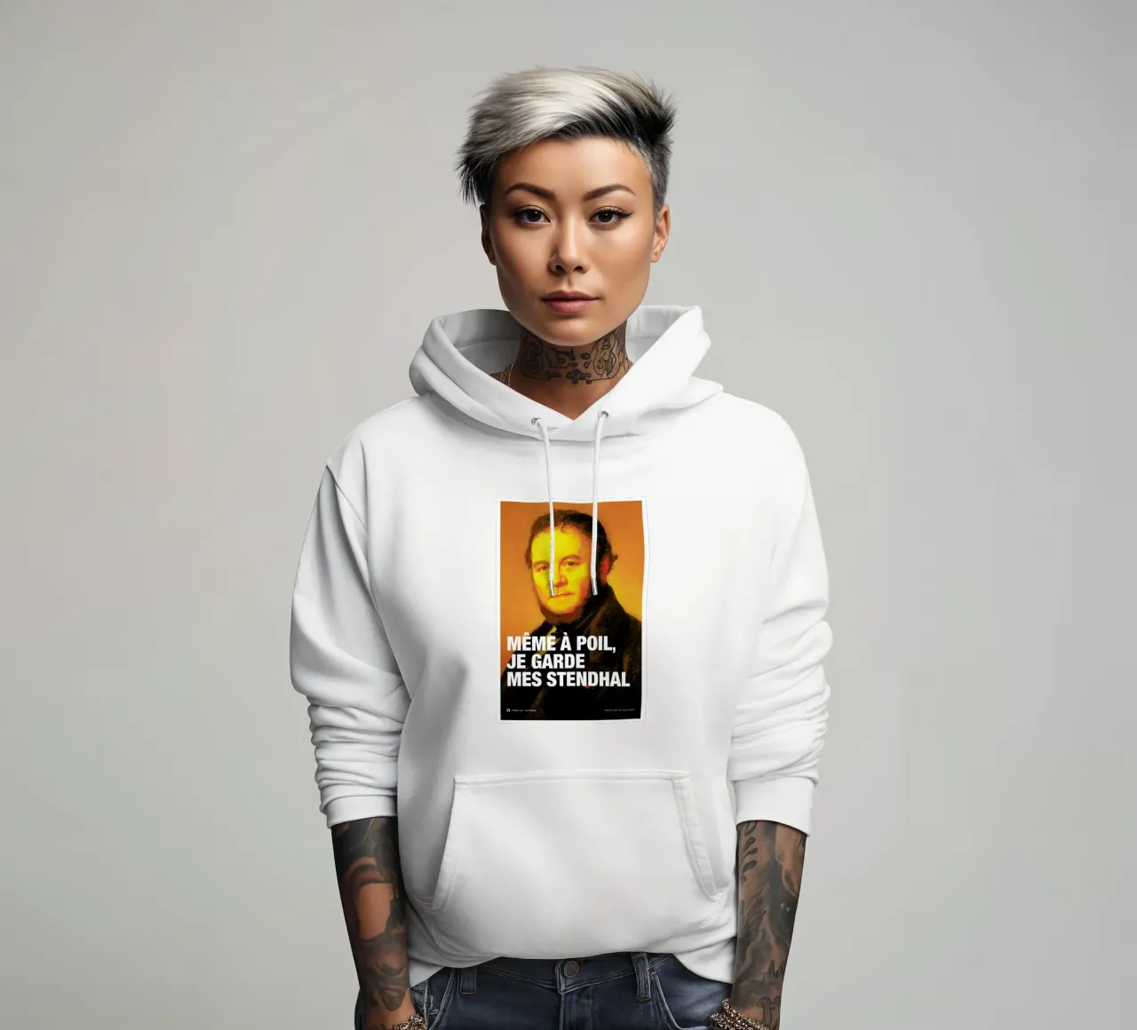 Stendhal felpa con cappuccio da Fists Et Lettres