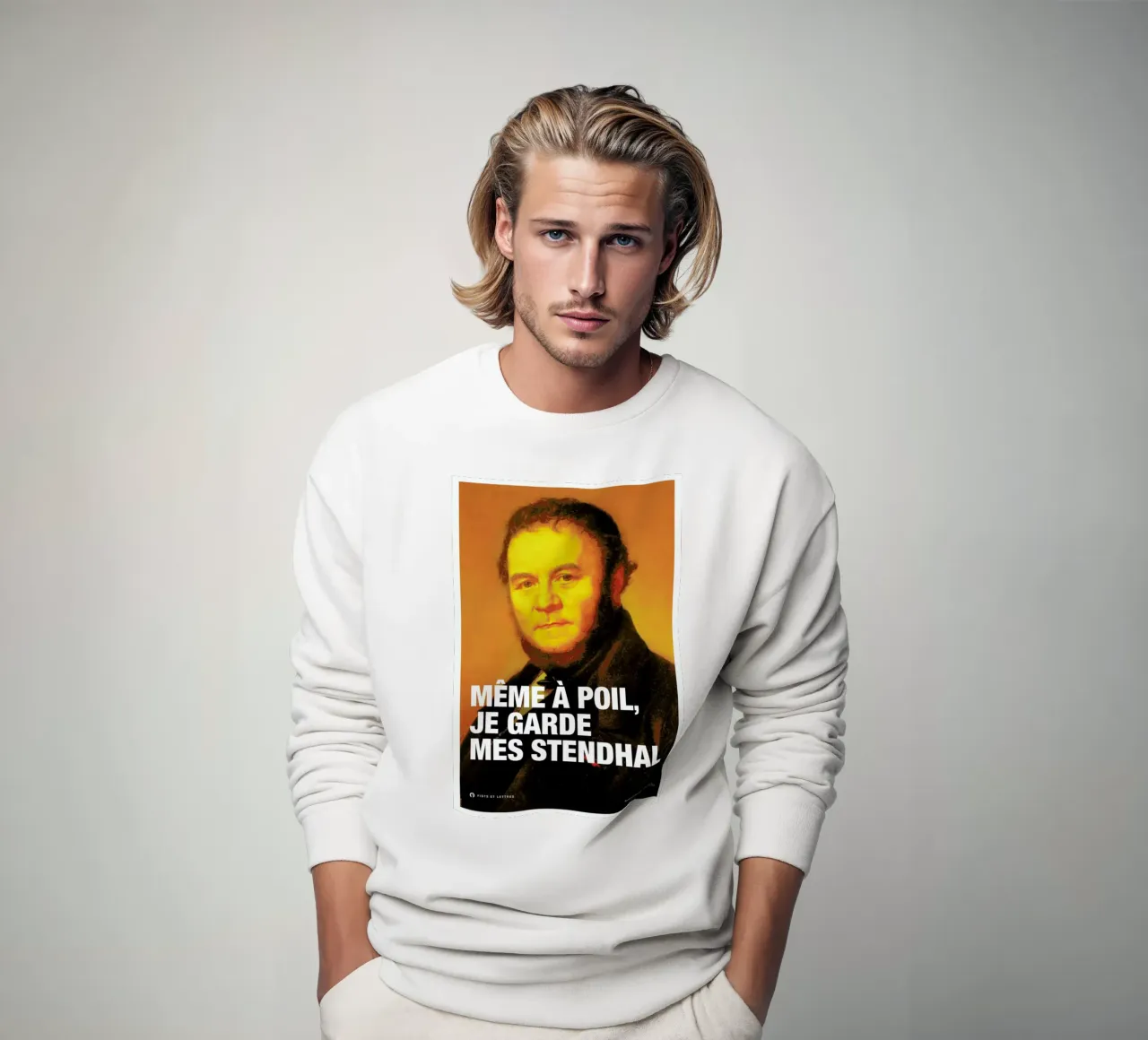 Stendhal Sweatshirt von Fists Et Lettres