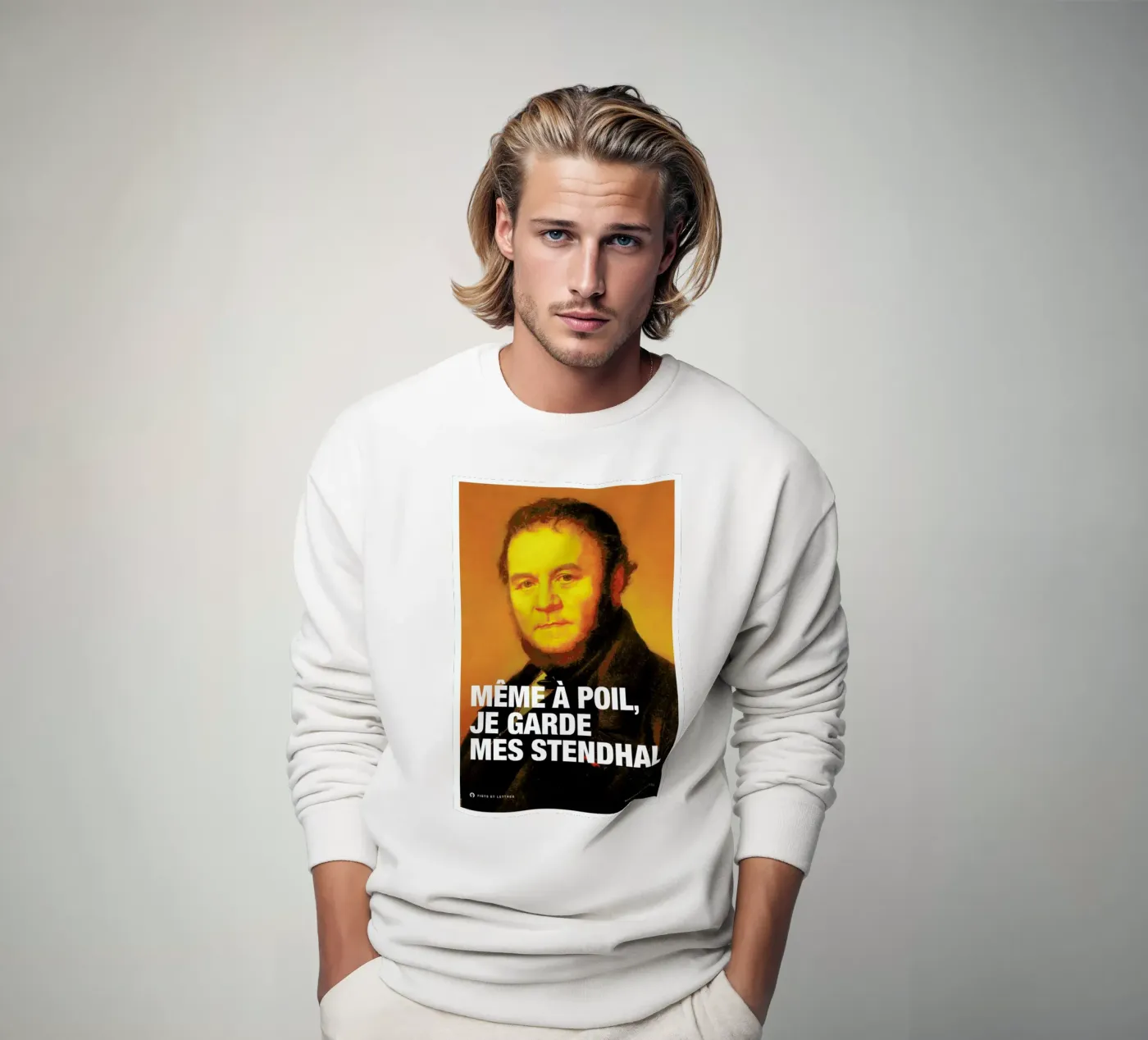 Stendhal sweatshirt by Fists Et Lettres