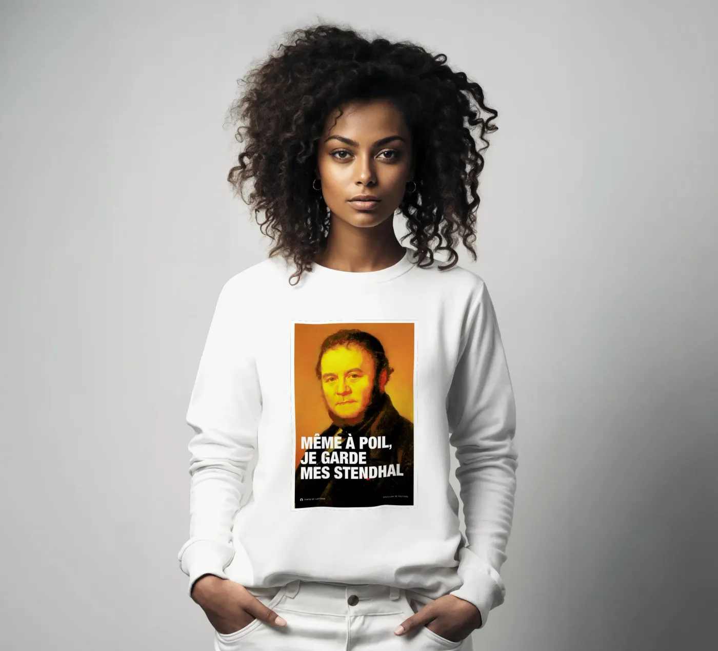 Stendhal sweatshirt by Fists Et Lettres