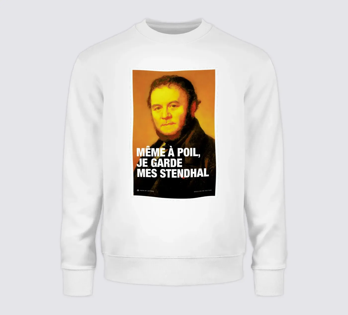 Stendhal sweatshirt by Fists Et Lettres
