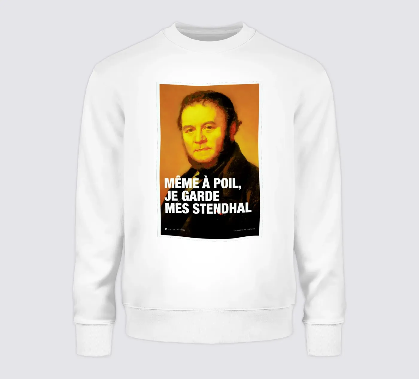 Stendhal sweatshirt by Fists Et Lettres