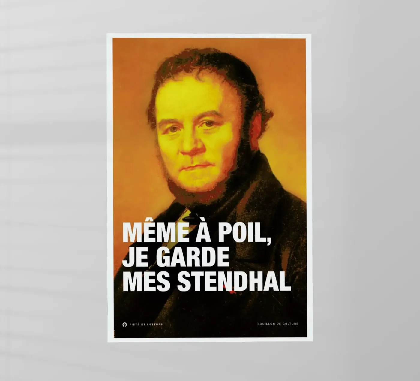 Stendhal pellicola backlit da Fists Et Lettres