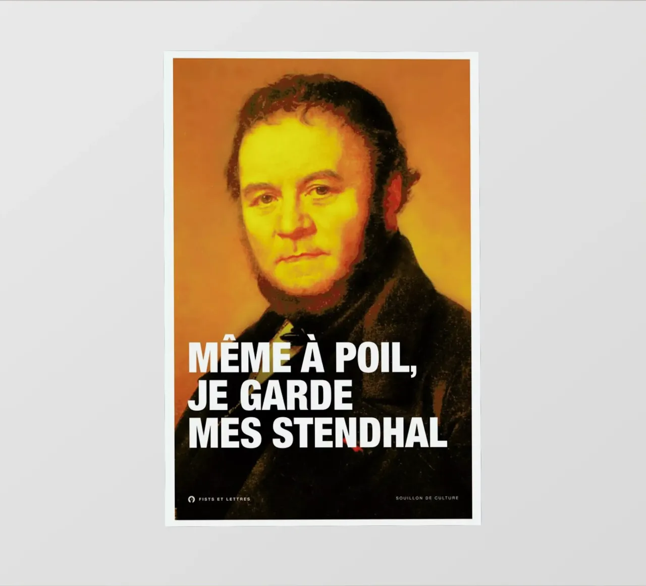 Stendhal pellicola backlit da Fists Et Lettres