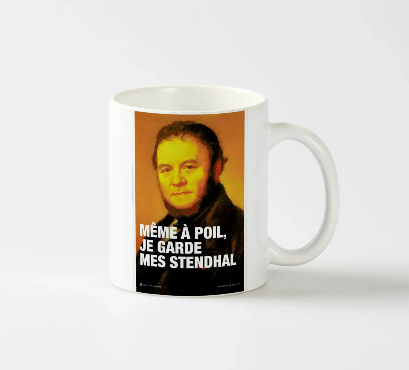Stendhal ceramic mug by Fists Et Lettres