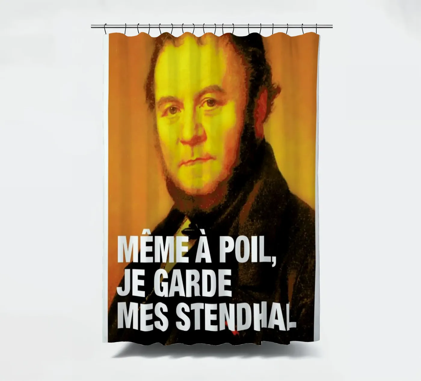 Stendhal Duschvorhang von Fists Et Lettres
