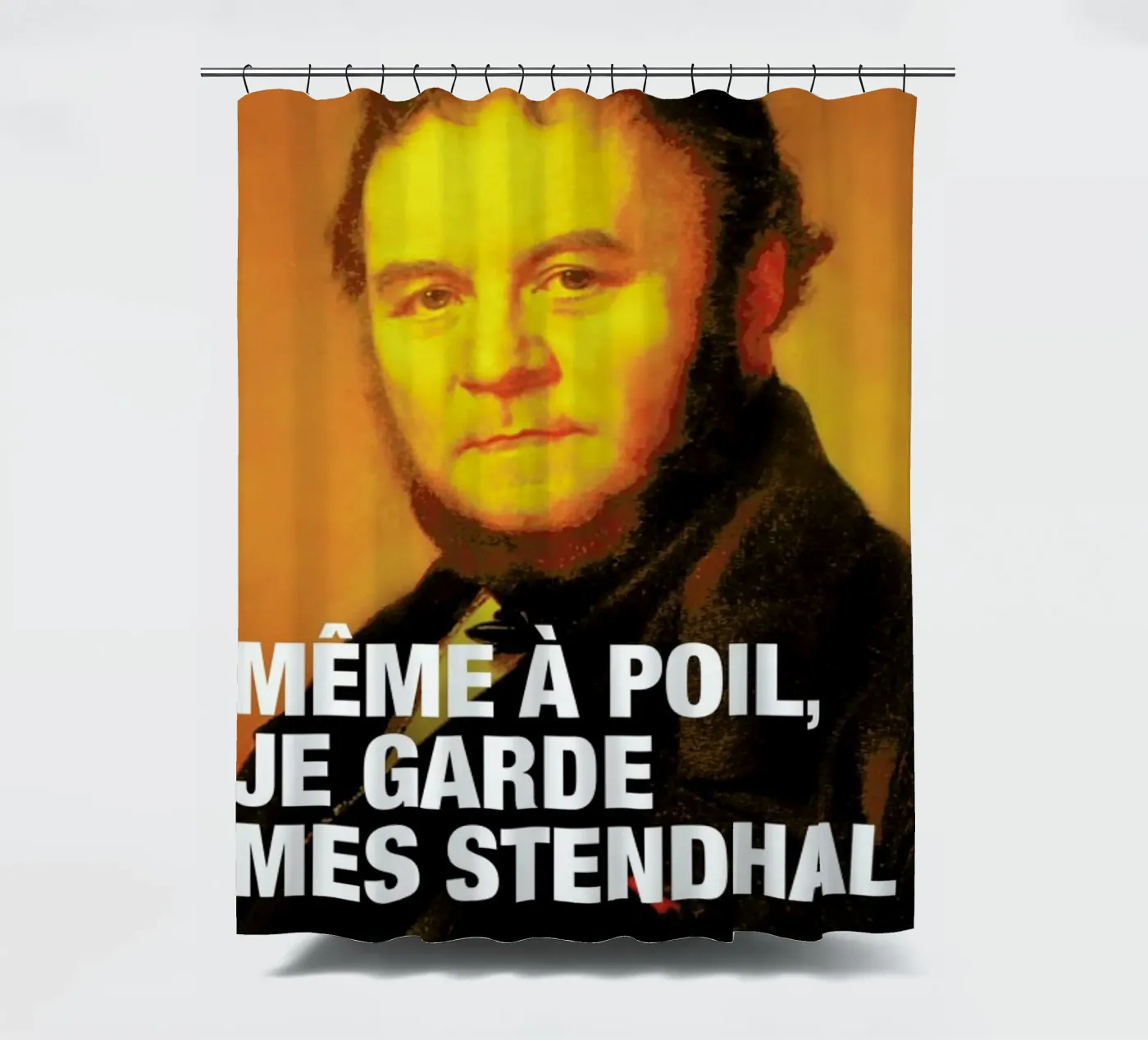 Stendhal Duschvorhang von Fists Et Lettres