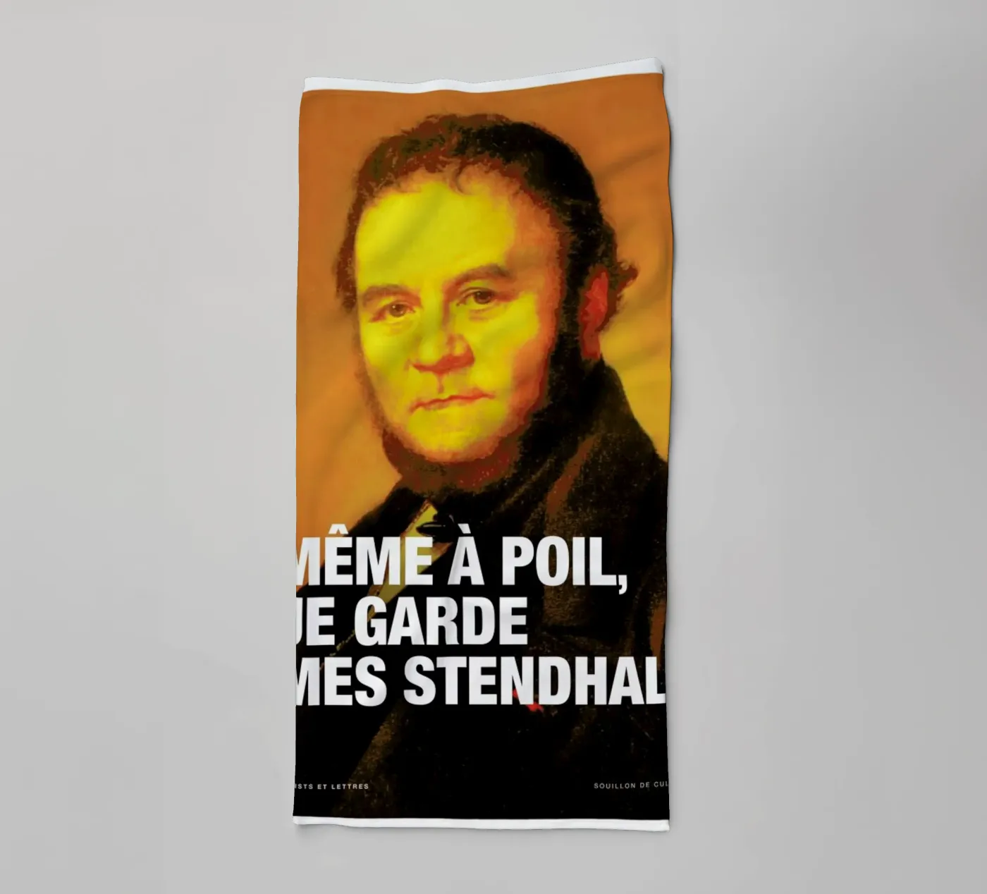 Stendhal badhanddoek van Fists Et Lettres