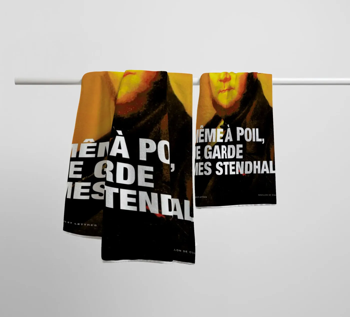 Stendhal badhanddoek van Fists Et Lettres