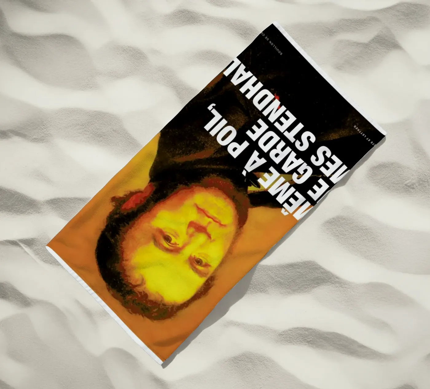 Stendhal strandhanddoek van Fists Et Lettres