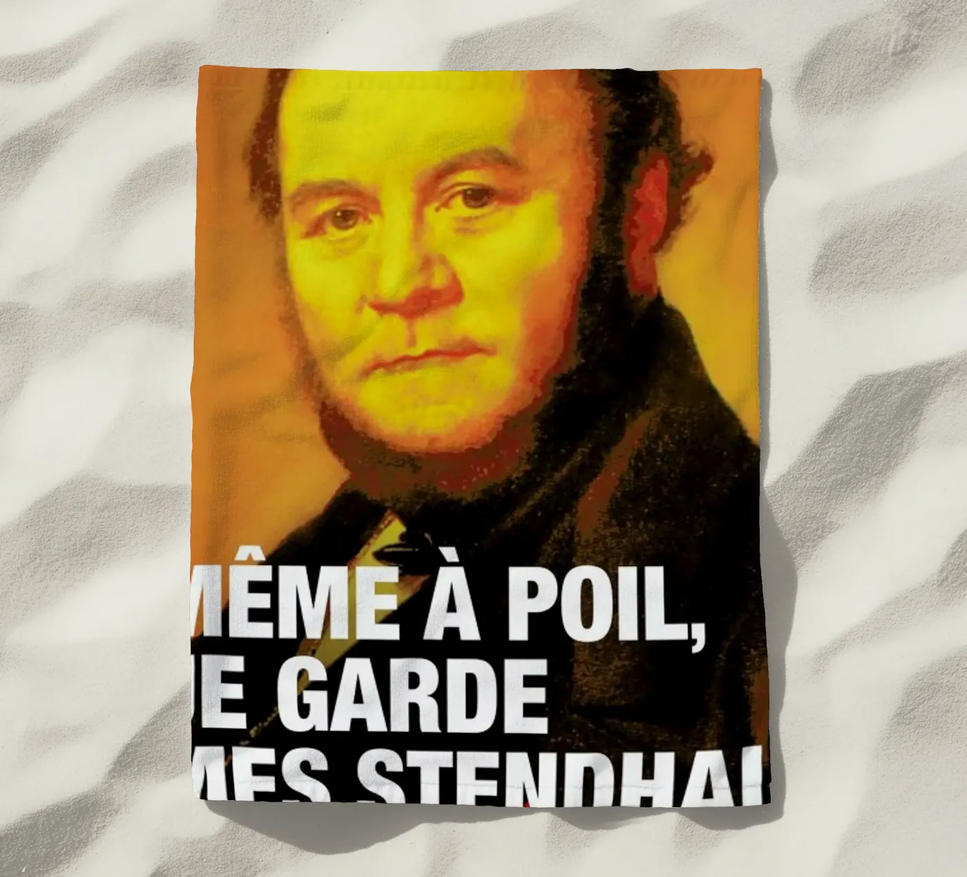 Stendhal Strandtuch von Fists Et Lettres