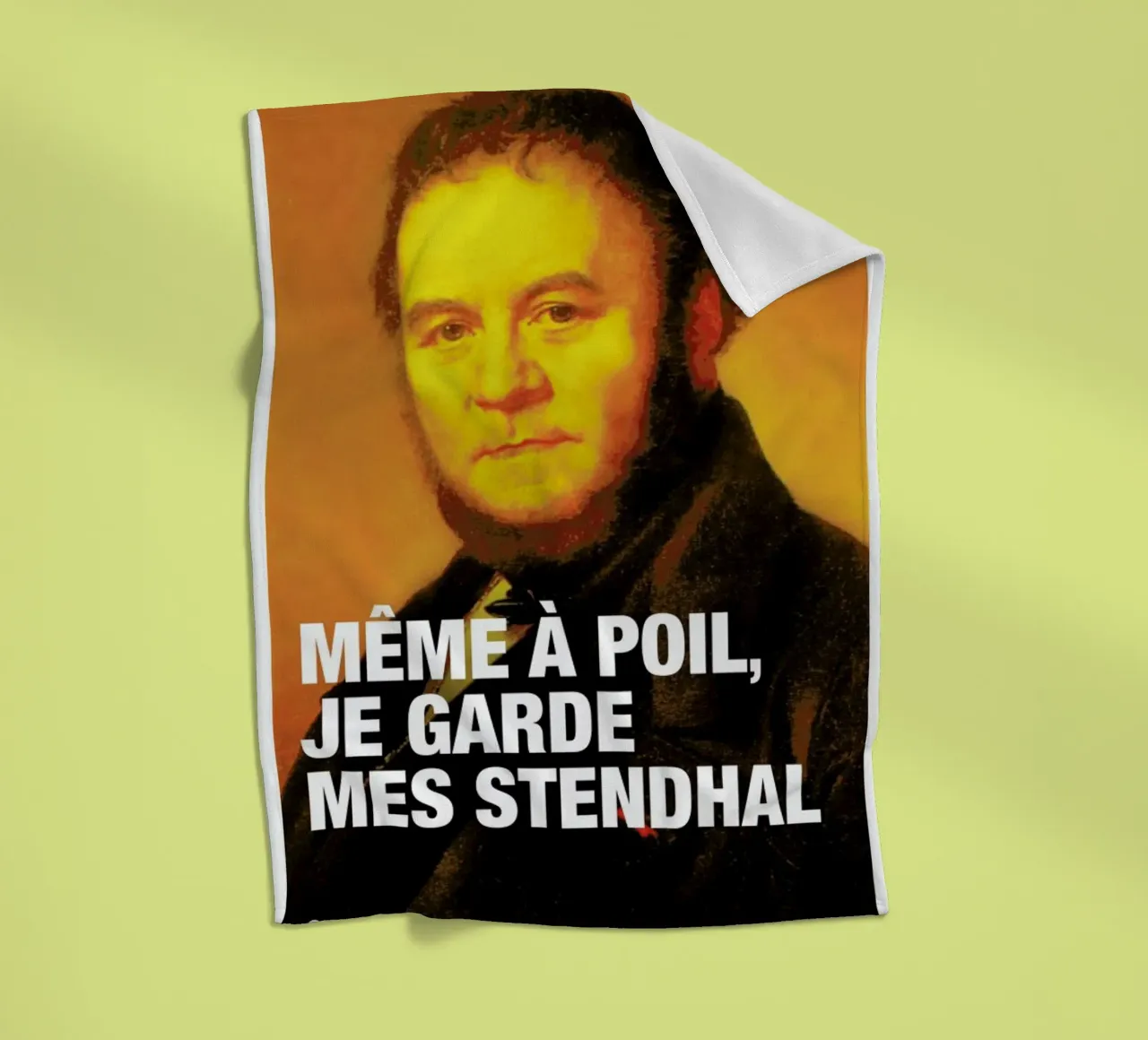 Stendhal coperta in pile da Fists Et Lettres
