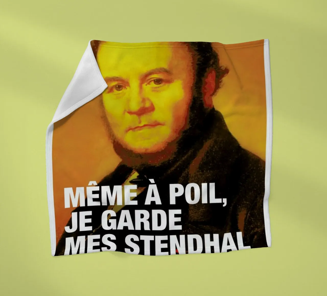 Stendhal Fleecedecke von Fists Et Lettres