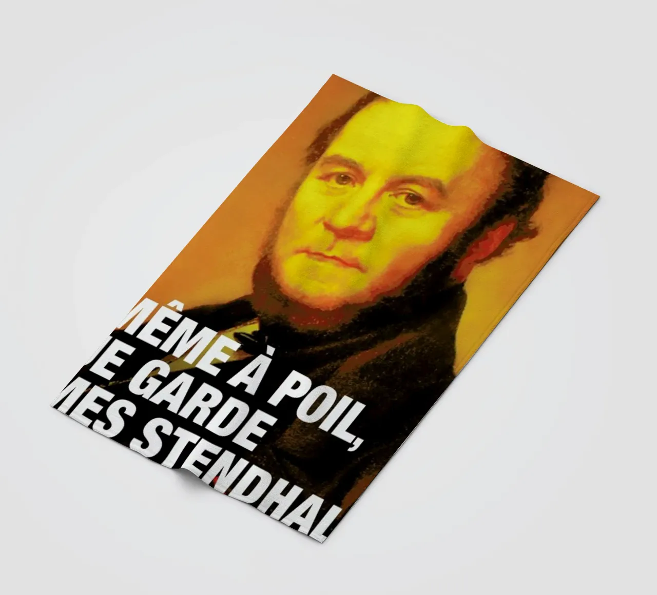 Stendhal coperta in pile da Fists Et Lettres