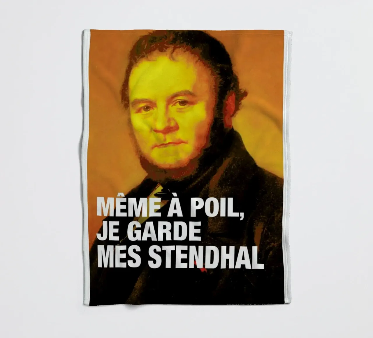 Stendhal coperta in pile da Fists Et Lettres