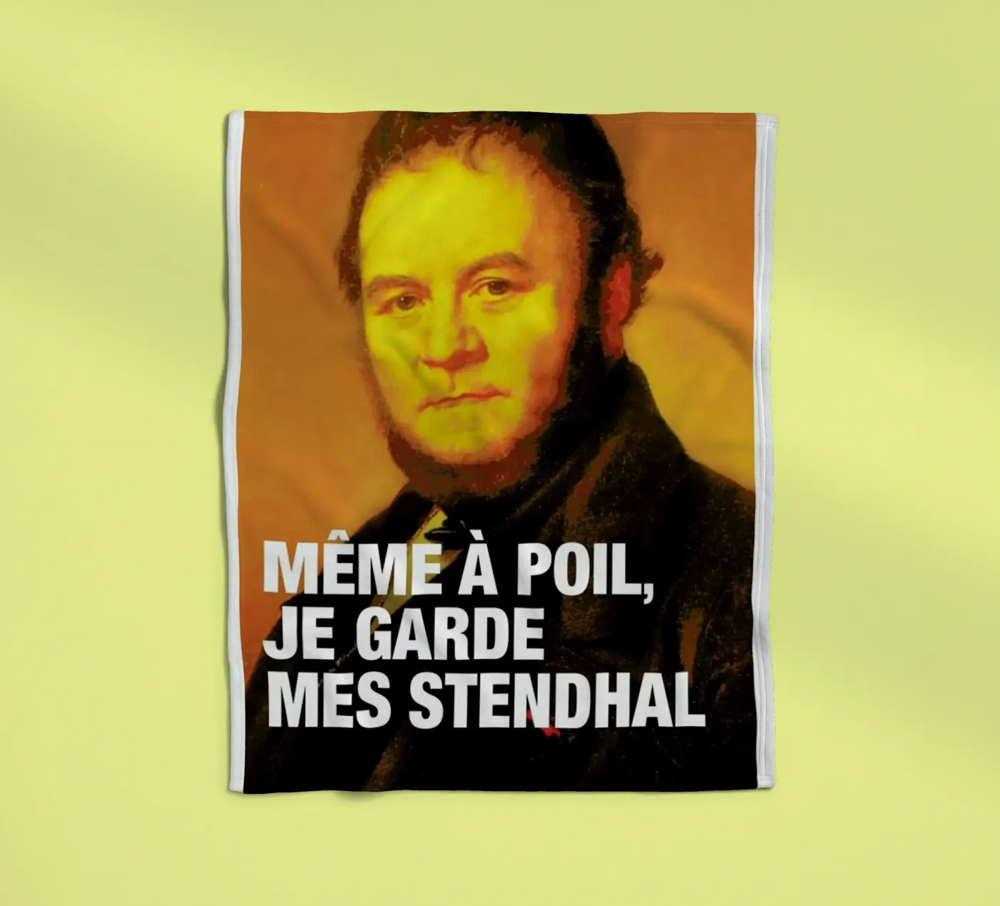Stendhal Fleecedecke von Fists Et Lettres