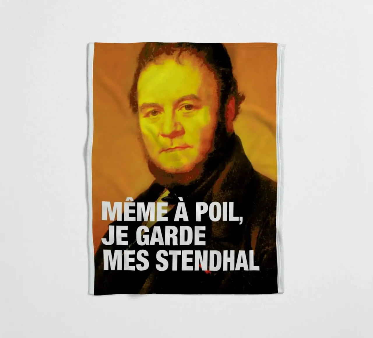 Stendhal coperta in pile da Fists Et Lettres