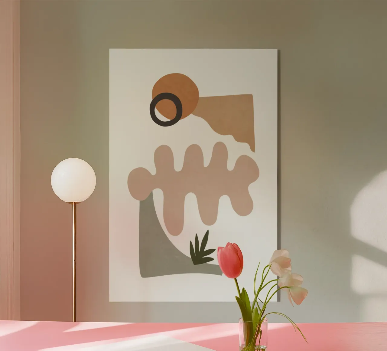 Botanical Scene plexiglass da amini54