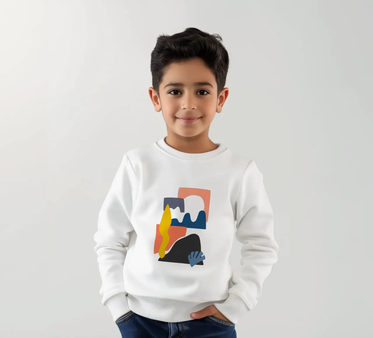 Forme dell'orizzonte felpa bambino da amini54