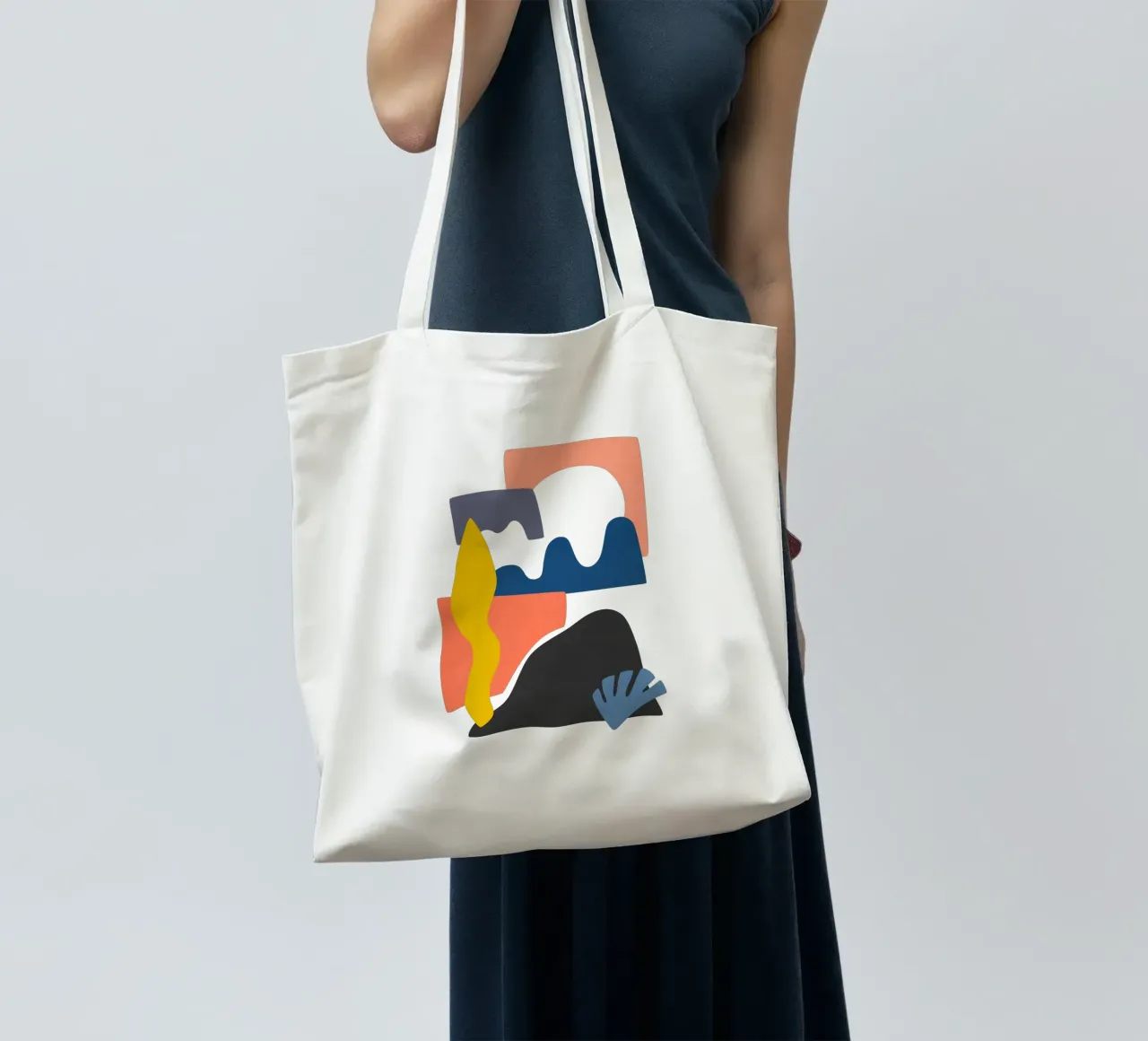 Horizon Shapes tote bag by amini54